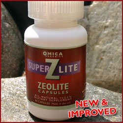 Super Z-lite Bottle of 90 Capsules Zeolite Capsules