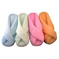 Women's I Luv Planet Earth Bamboo Terry Criss-Cross Clog Slippers