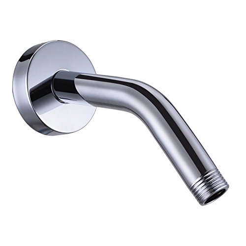 KES PTS-SA1 6-Inch Shower Arm and Flange Universal Showering Component, Polished Chrome