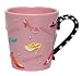 Lolita Hand Painted Ceramic Mug, Stiletto