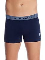 Rochas París Bóxer Sin Costuras (Azul Marino)