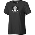 Reebok Oakland Raiders Ladies Black Logo Premier T-shirt