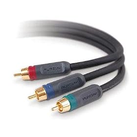 Belkin Av21000B03 Blue Series Component Video Cable (3 Ft, Polybagged) by Belkin