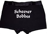 Produkt-Bild: SCHEENER BOBBES; Herren Unterhose, Boxershort, Hanes, schwarz