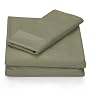 Columbia Sheet Set, Microfiber, Pebble, Queen