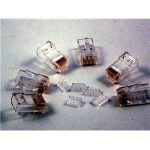 CAT6 RJ45 Modular Plug 50 Pcs