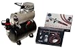 PAASCHE MILLENNIUM AIRBRUSH w/Quiet TANK COMPRESSOR
