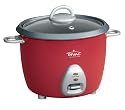 Rival RC61 3-Cup Rice Cooker, Red