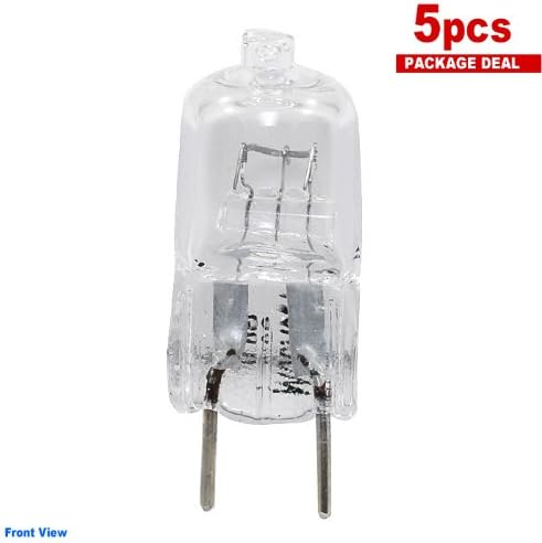 5 Packs - JCD Bi-Pin Type G8 20 Watt - T4 - Line Voltage Capsule - 120 Volt - Halogen Light Bulb - PlusBrite