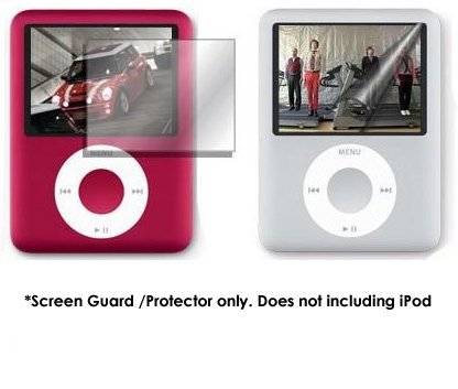 yooZoo LCD Screen Protector Scratch Resistant Non-Glue Film - Designed for Apple iPod nano 3G