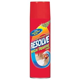 Resolve High-Traffic Large Area Carpet Cleaner, 22-Ounce Bottle
