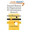 Narrative Methods for Organizational & Communication Research (SAGE series in Management Research)