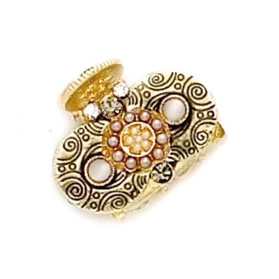 Caravan Pearl ctr Claw Stone Star Top 44 mm (Haargreifer und Haarklemmen) Preisvergleich