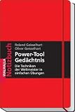Produkt-Bild: Notizbuch Power-Tool Ged&auml;chtnis: Die Techniken der Weltmeister in einfachen &Uuml;bungen; gebunden mit Leseband, verschlie&szlig;bar mit Gummiband; Walhalla Notizbuch