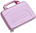 PINK HARD NETBOOK MICRO LAPTOP NOTEBOOK CARRY CASE BAG SLEEVE WATER RESISTANT FOR ACER ASUS SAMSUNG DELL SONY HP TOSHIBA NET BOOK SIZES 10.1" 10.2" 11.6"