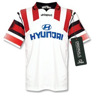 95-96 SV Hamburg Home Jersey-M
