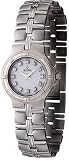 Bulova Watches 96P07 Diamond White Dial Stainless Steel Women's Watch