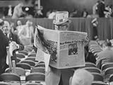 Delegates Waiting For GOP National Convention to Get Underway Photographic Poster Print by Michael Rougier, 40x30