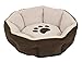 Aspen Pet Sculptured Round Bed Assorted 18 inches