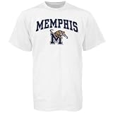 Memphis Tigers White Bare Essentials T-shirt