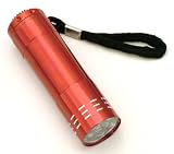 9 Bulb METAL Led Flashlight,