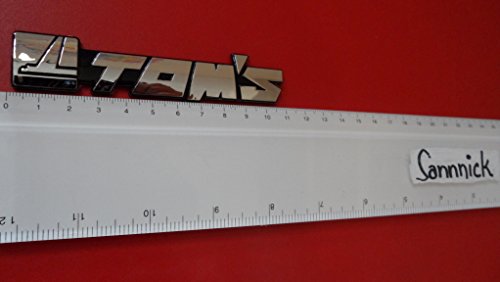 TOM'S TOM ABS Stylish Stilvoll &eacute;l&eacute;gant BADGE EMBLEM CAR AUTO VOITURE ABZEICHEN EMBLEME STICKER CHROME DECAL DECO LOGO uk