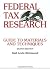 Federal Tax Research, 8th (University Textbooks)