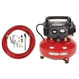 Factory-Reconditioned Porter-Cable C2002-WKR Oil-Free UMC Pancake Compressor w/13-piece Accessory Kit