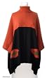 Alpaca wool cloak, 'Sunset' Alpaca wool cloak, 'Sunset'