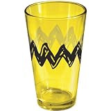 Charlie Brown Glass~ Yellow Pint Glass~ Great For Any Charlie Brown Fan!!