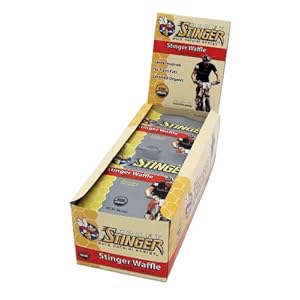 Honey Stinger Organic Waffles, Honey, 1-Ounce Packages (Pack of 16)