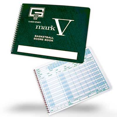 Basketball Score Book, Peterson Mark 5 Basketball Scorebook