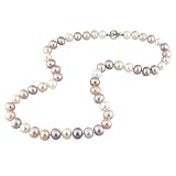 9-10 mm Multi-Color Freshwater Pearl Necklace, 18