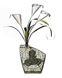 IMAGE OF Deco Breeze Decorative Figurine Table Fan, Calla Lilies, 24-Inch Tall by 15-Inch Wide
