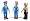 Underground Ernie - Figures 3 Pack