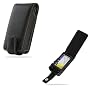 Luxury Black Leather Flip Style Case for Samsung Omnia i900