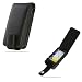 Luxury Black Leather Flip Style Case for Samsung Omnia i900