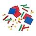 EAI Education QuietShape Foam Algebra Tiles - Standard Set of 35