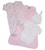 Where To Sales 4-Piece Take-Me-Home Set -, Pink, Newborn Shopping