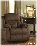 Durapebble Espresso Glider Recliner By Ashley Furniture