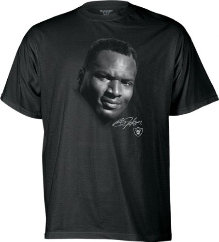 Bo Jackson Los Angeles Raiders Retired Great Profile T-Shirt - Small