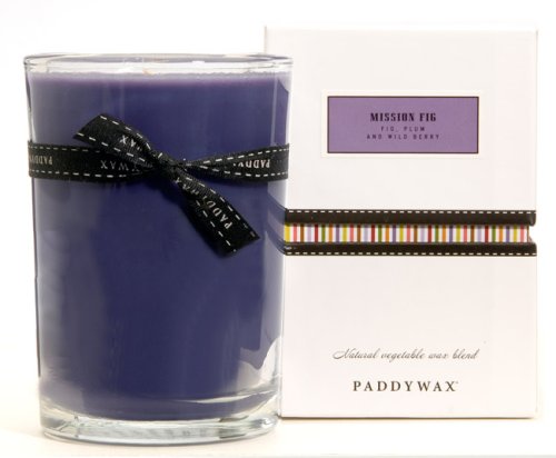 Paddywax Classic 8-Ounce Poured Glass Candle, Mission Fig by Paddywax