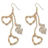 Rocawear Hearts & RW Logo Earrings