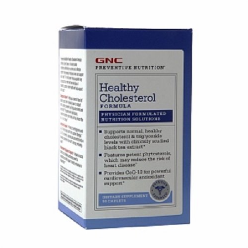 GNC Preventive Nutrition Healthy Cholesterol 90 Caplets GNC Preventive Nutrition Healthy Cholesterol 90 Caplets