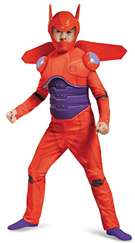 Disguise Red Baymax Deluxe Costume, Small (4-6)