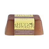 Hugo Naturals Bar Soap, Indonesian Patchouli & Sandalwood , 6-Ounce Bar (Pack of 3)