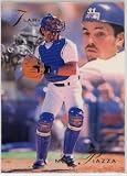 Mike Piazza Los Angeles Dodgers 1993 Flair Baseball Card