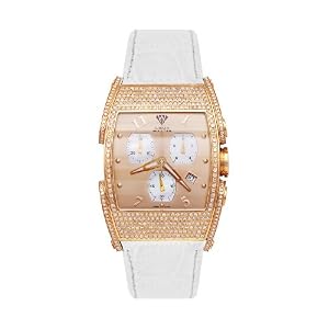 NEW! Aqua Master Men's Bicycle Diamond Watch, 3.65 ctw