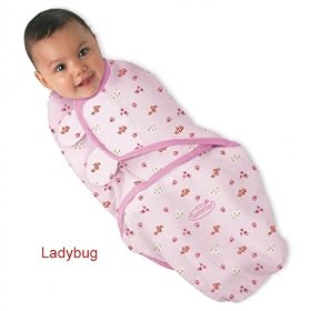 Summer Infant Swaddleme Cotton Knit, LadybugSummer Infant Swaddleme Cotton Knit