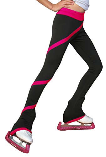 Chloe Noel Figure Skating Polar Fleece Spiral Pants by Polartec P06P